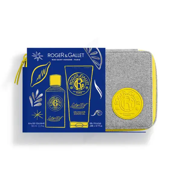 Roger & Gallet Homme Cologne Twist Trousse Noël 2024