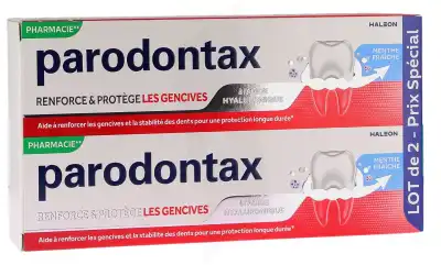 Parodontax Renforce Et Protege Dentifrice Menthe Fraîche 2t/75ml à SAINT-RAPHAËL
