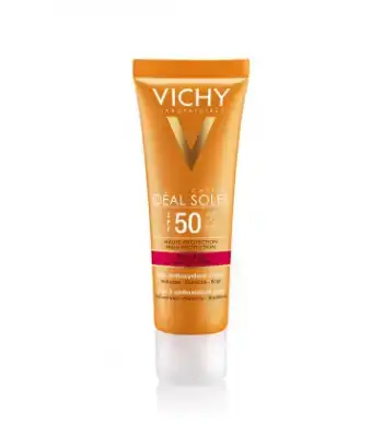 Vichy Capital Soleil Spf50 Crème Anti-âge Soin Anti-oxydant 3 En 1 Visage T/50ml à BARCARÈS (LE)
