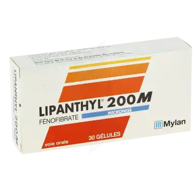 LIPANTHYL 200 micronisé, gélule