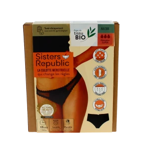 Sisters Republic Sidonie Culotte Menstruelle Bikini Flux Super Tm