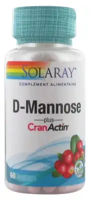 Solaray D-mannose Plus Cranactin 60 Vegcaps à LIEUSAINT