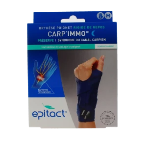 Carp'immo OrthÈse Poignet Rigide De Repos Gauche M