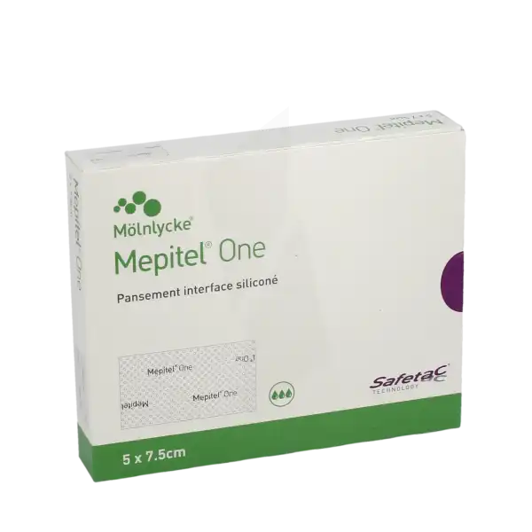 Mepitel One Pansement Interface Protecteur 5x7,5cm B/10