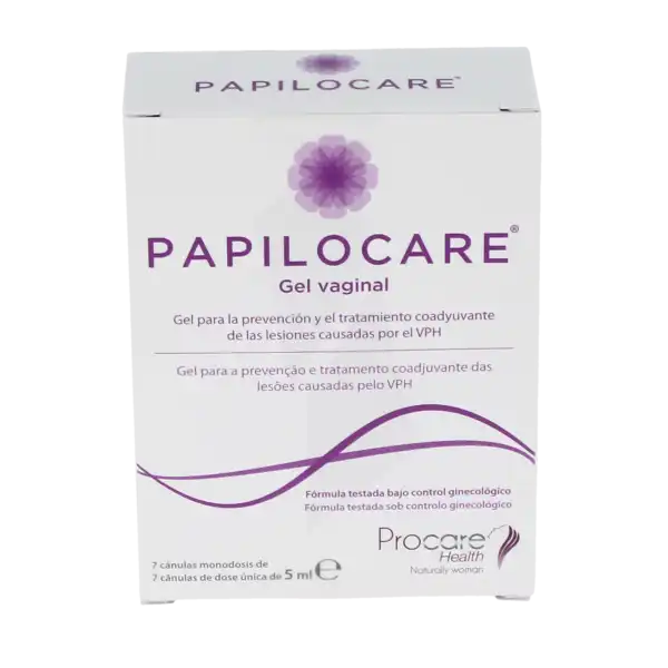 Papilocare Gel Vaginal Réépithélisant 7 Canules/5ml