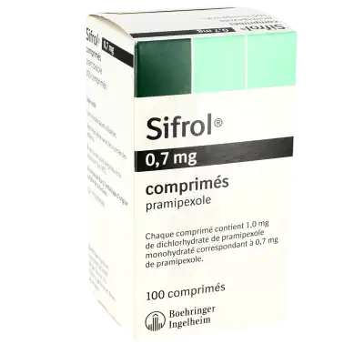 Sifrol 0,7 Mg, Comprimé à SAINT-PRIEST