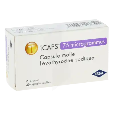 Tcaps 75 Microgrammes, Capsule Molle à CUISERY