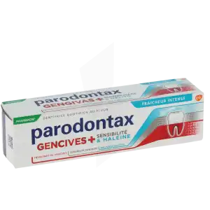 Parodontax Gencives + Sensibilite Dentifrice Haleine FraÎcheur Intense T/75ml à BOURBON-LANCY