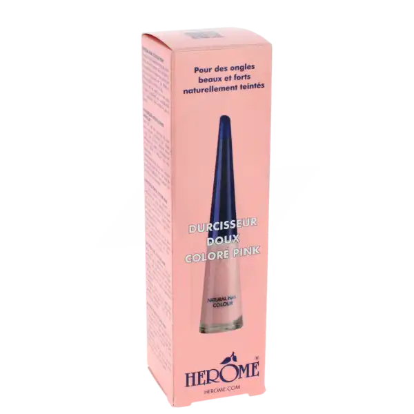 Herome Vernis à Ongles Durcisseur Doux Pink Fl/10ml