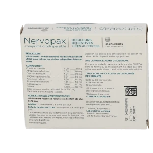 Nervopax, Comprimé Orodispersible