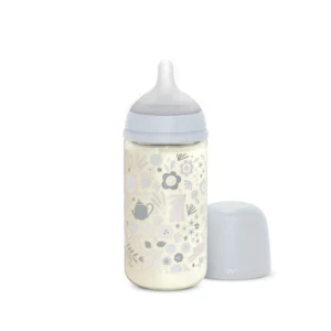 Suavinex Biberon Verre 240ml Sxpro M Bleu