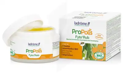 Ladrôme Propolis Fyto-rub Baume Ab Respiratoire Pot/45g à Eysines