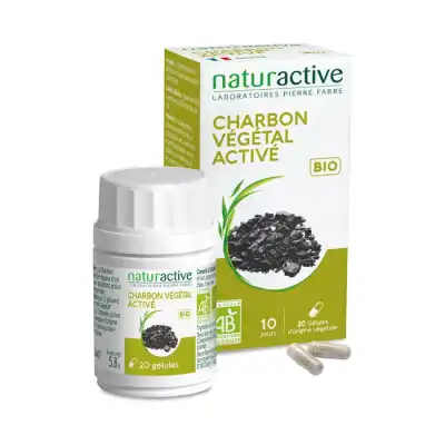 Naturactive Phytotherapie Charbon Végétal Bio Gél B/20 à TALENCE