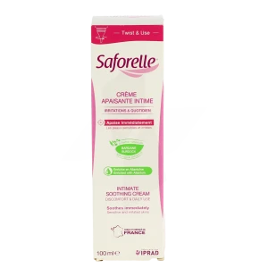 Saforelle Crème Apaisante Intime Irritation & Quotidien T/100ml