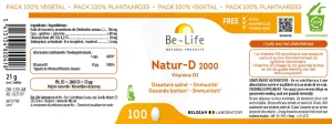 Be-life Natur-d 2000 Caps B/100