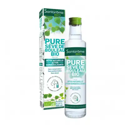 Santarome Sève De Bouleau Bio Solution Buvable 3 Bouteilles/500ml à Montluçon