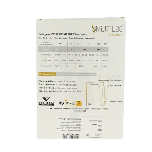 Smartleg 2 Collant Compression Pois T2l