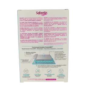 Saforelle Culotte Fuites Urinaires Culotte Ultra Absorbante Noire Taille 38