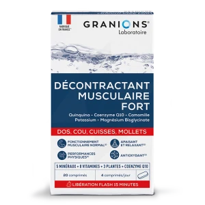 Granions Decontractant Musculaire Fort Cpr B/20