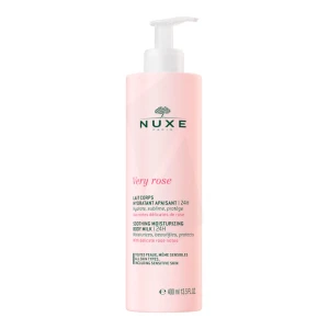Nuxe Very Rose Lait Corps Hydratant Apaisant Fl Pompe/400ml