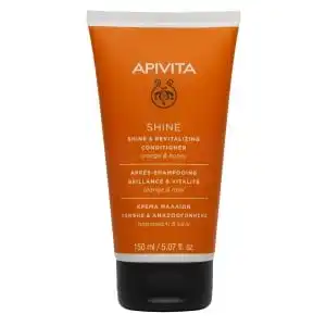 Apivita - Holistic Hair Care Après-shampoing Brillance & Vitalité Pour Tous Types De Cheveux Avec Orange & Miel 150ml à Vannes