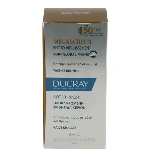 Ducray Melascreen Soin Global Mains Spf50+ 50ml