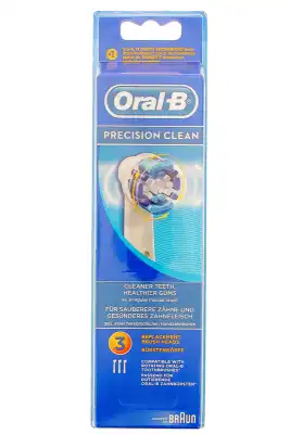 Brossette De Rechange Oral-b Precision Clean X 3 à Paris