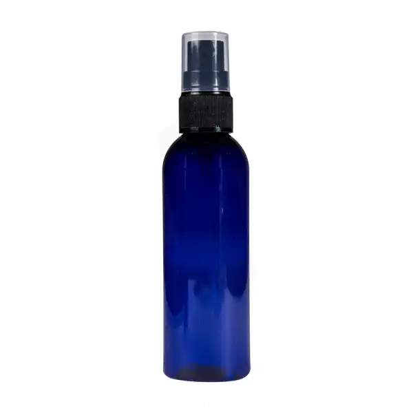 Flacon Pet Bleu Avec Pompe Et Capot 100ml