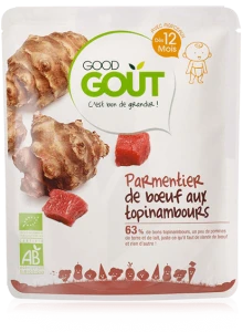Good Gout Plats Parmentier Boeuf Topinambour Bio Des 12 Mois 220 G
