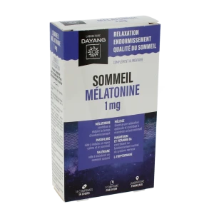 Dayang Sommeil Mélatonine 1 Mg 14 Comprimés