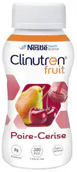 Clinutren Fruit Nutriment Poire Cerise 4 Bouteilles/200ml à SAINT-SAENS