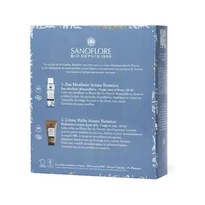 Sanoflore Aciana Botanica Coffret Noël