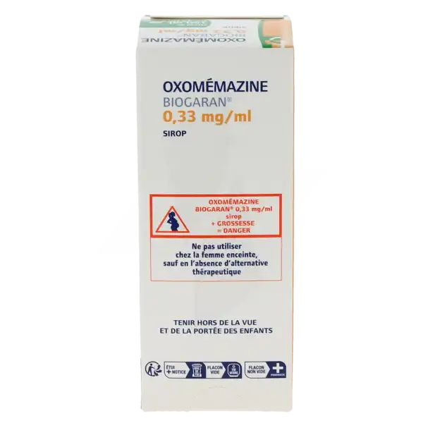 Oxomemazine Biogaran 0,33 Mg/ml, Sirop