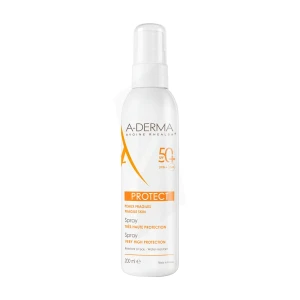 Aderma Protect Spray Très Haute Protection 50+ 200ml