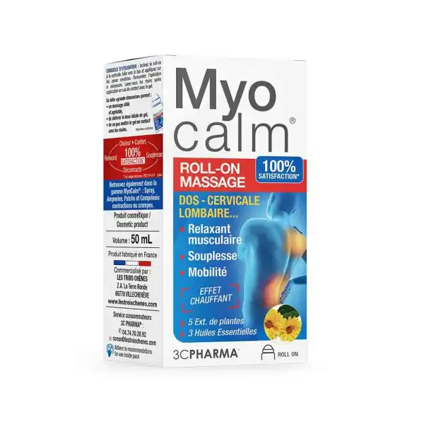 Myocalm Roll-on Contractions Musculaires 50ml