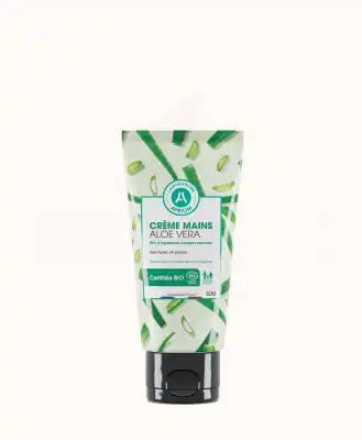 Laboratoire Aprium Crème Mains Aloe Vera Bio T/50ml à Seysses