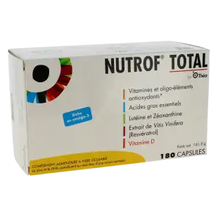 Nutrof Total Caps Maintien D'une Vision Normale B/180 à CERNAY