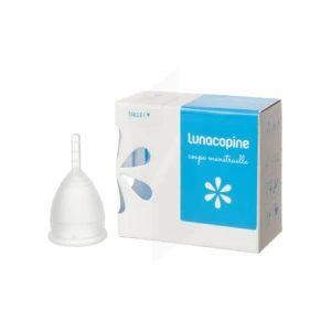 Lunacopine Coupelle Menstruelle Transparente T1 B/1