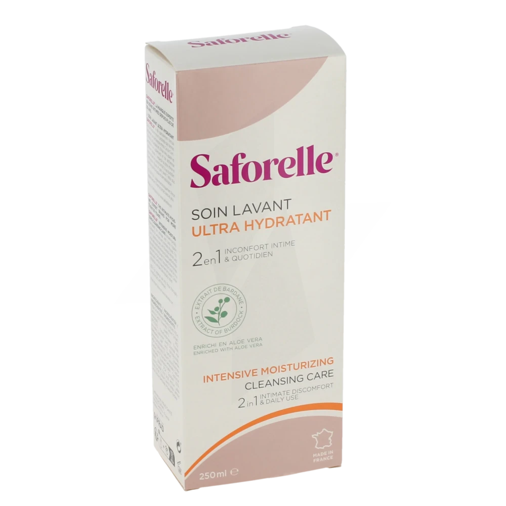 Saforelle Solution Soin Lavant Ultra Hydratant 250ml