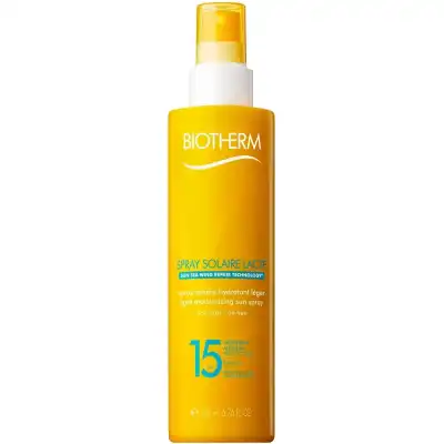 BIOTHERM SOLAIRE SPF15 Spray lacté Fl/200ml