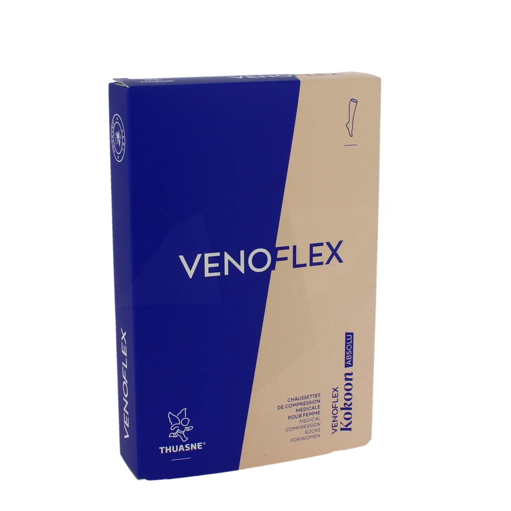 Venoflex Kokoon Absolu 2 Chaussette Femme Noir Taille 1n