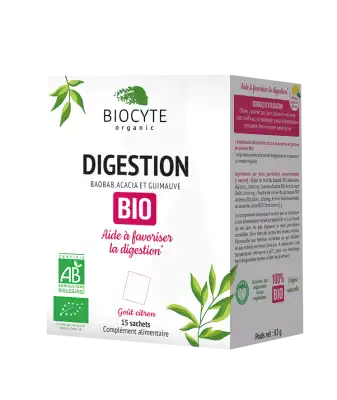 Biocyte Digestion Poudre Pour Solution Buvable Bio 15 Sachets/1,6g à BRUGES