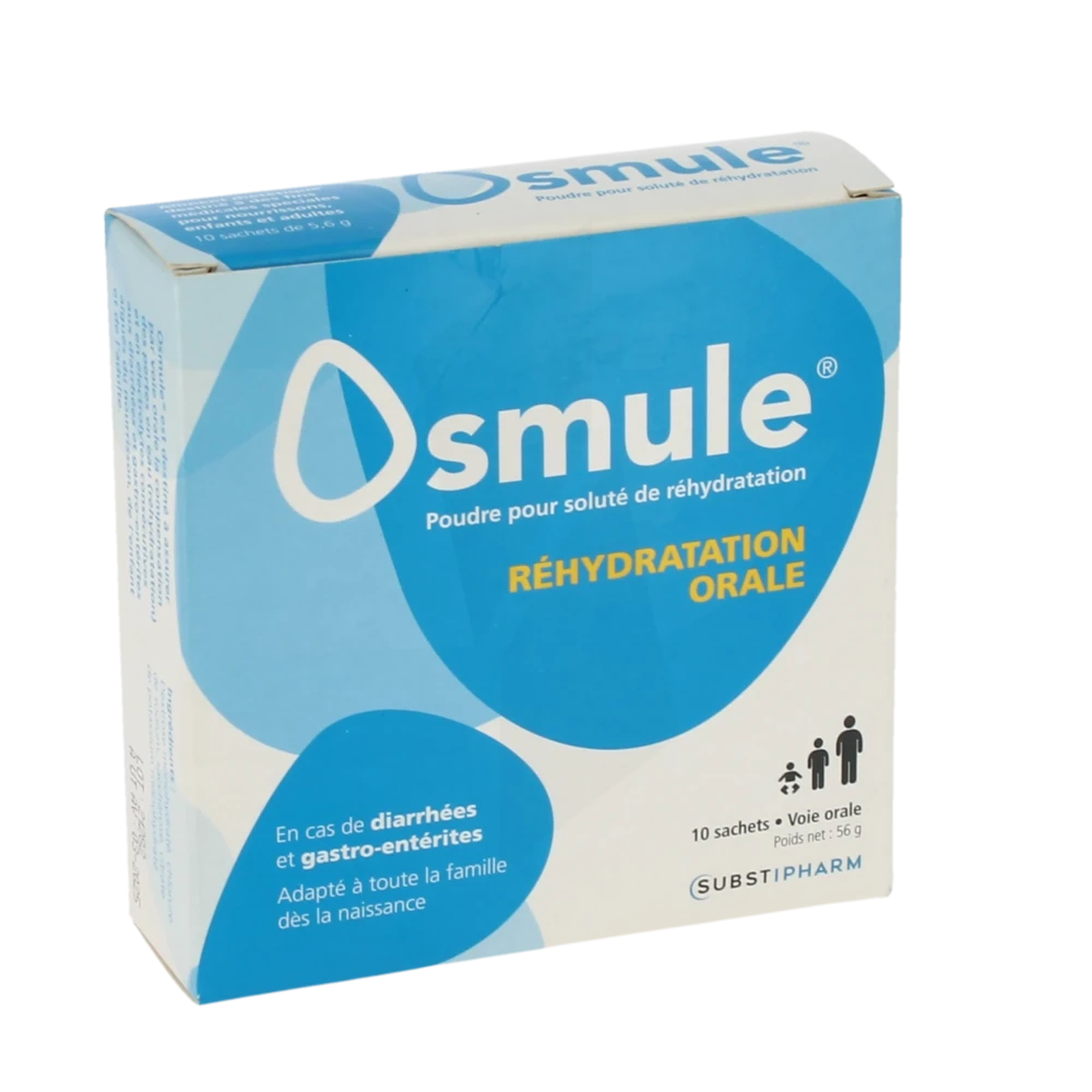 Osmule Pdr Sol Buv Réhydratation 10sach/5,6g