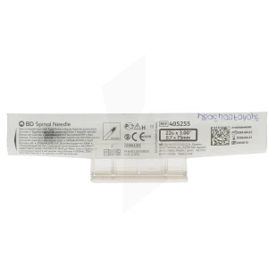 Bd Yale Spinale, 75 Mm X 0,7 Mm, G22 3 