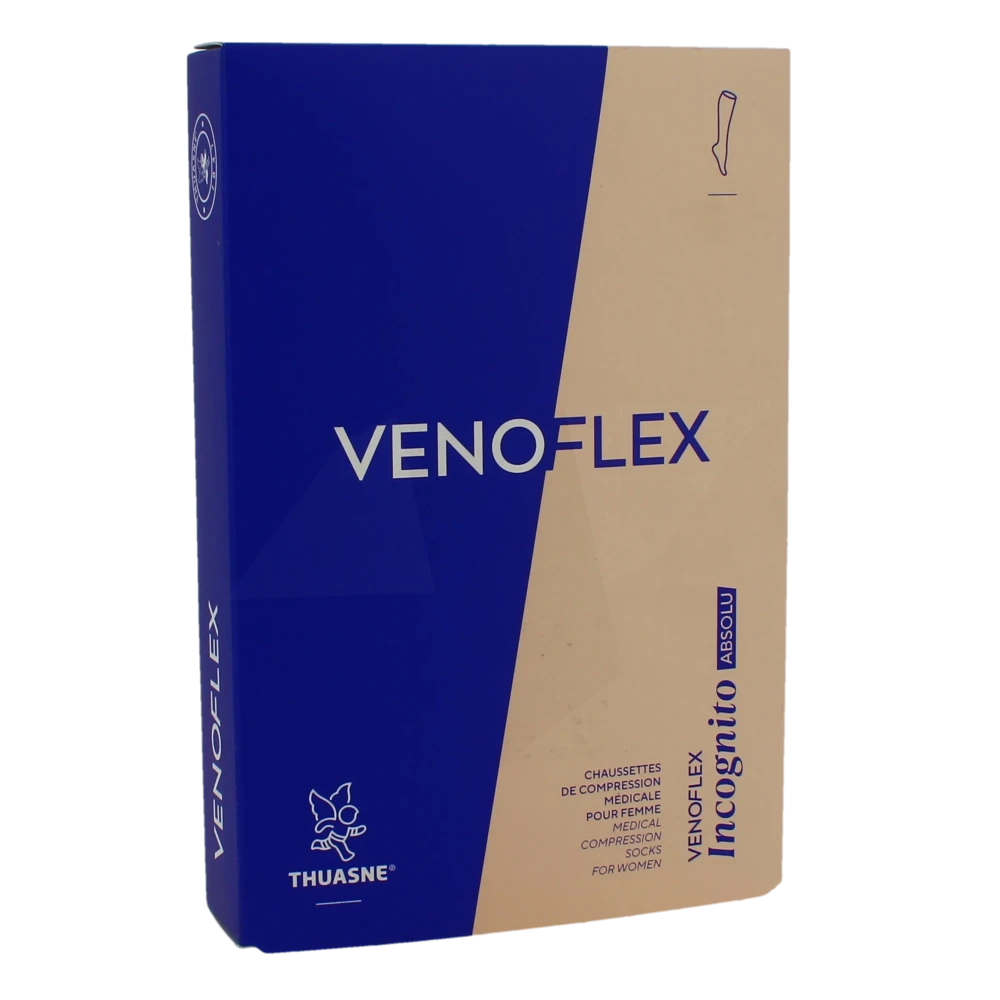 Venoflex Incognito Absolu 2 Chaussette Femme Ambré Taille 4n