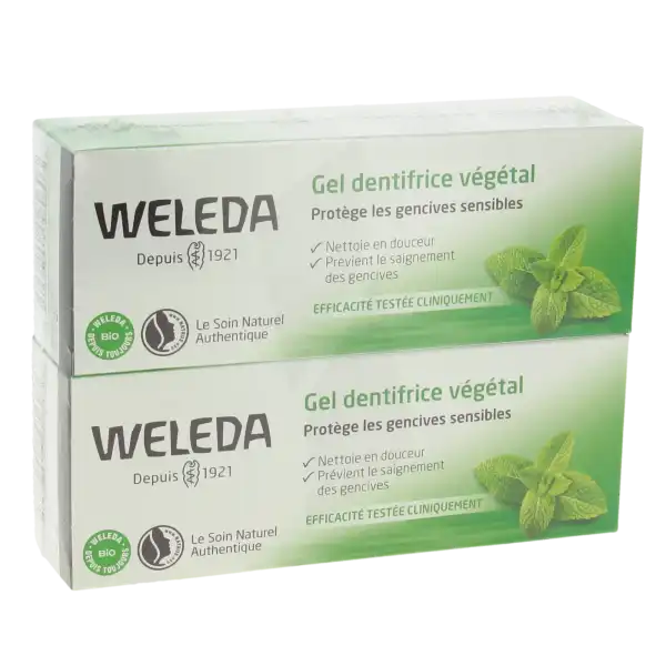 Weleda Soins Bucco-dentaires Gel Dentifrice Végétal 2t/75ml