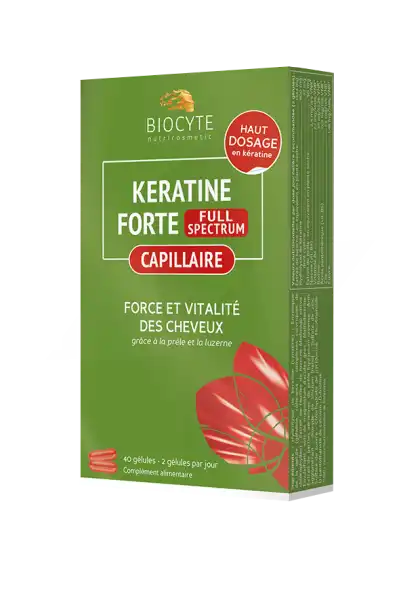 Biocyte Kératine Forte Full Spectrum Gélules B/40