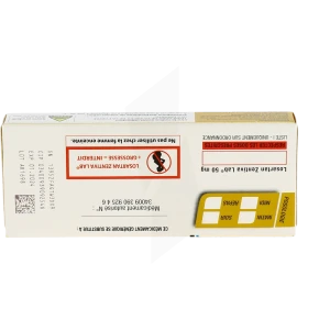 Losartan Zentiva Lab 50 Mg, Comprimé Pelliculé Sécable