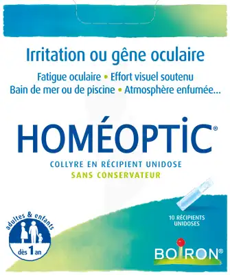 Boiron Homéoptic Collyre Unidose à Fargues-  Saint Hilaire