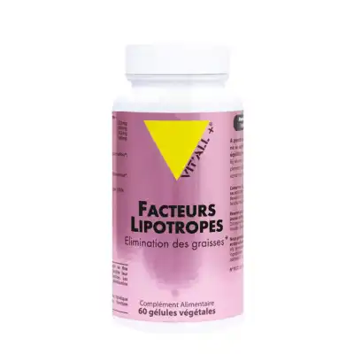 Vitall+ Facteurs Lipotropes Gélules végétales B/30